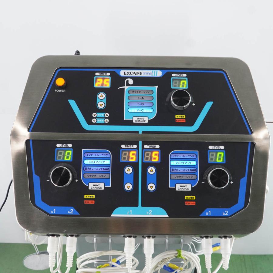 PG]USED 8日保証 EXCARE PRO III EMS機器 楽トレ エクスケア