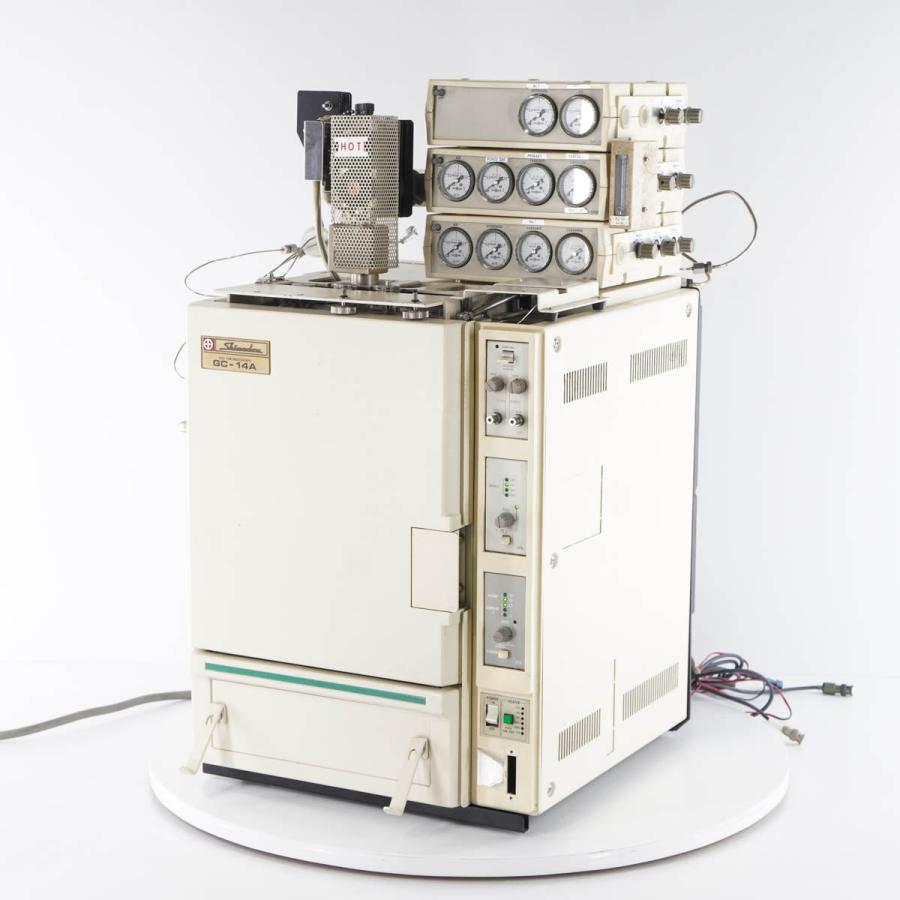 [DW]USED　8日保証　SHIMADZU　ガスクロマトグラフ　FpFC-14　CHROMATOGRAPH　GAS　GC-14A　GS-230　CFC-14PM*2[ST03946-0004]