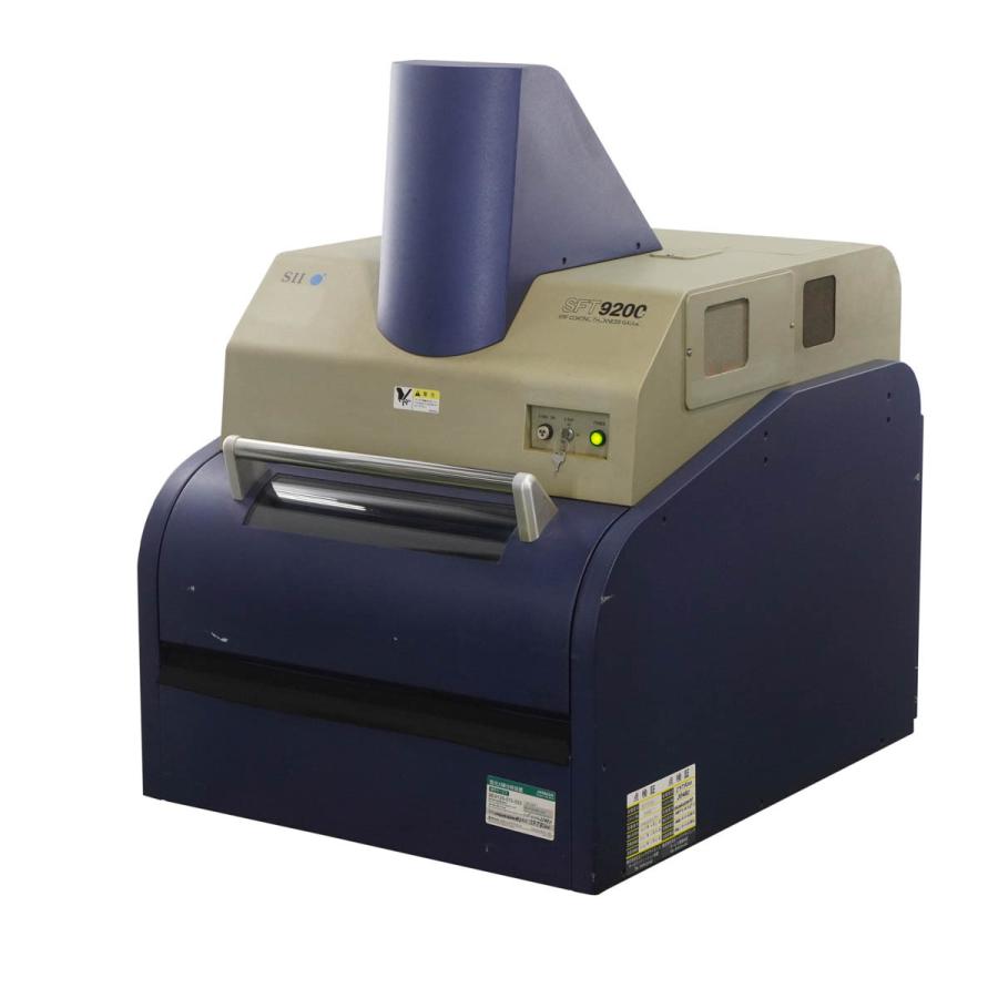 [DW]USED 8日保証 SII SFT9200 XRF COATING THICKNESS GAUGE 蛍光X線膜厚計 蛍光X線分析装置