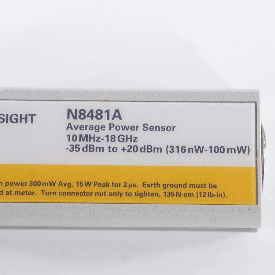 [JB]USED 現状販売 Keysight N8481A Average Power Sensor パワーセンサー 10MHz-18GHz ...
