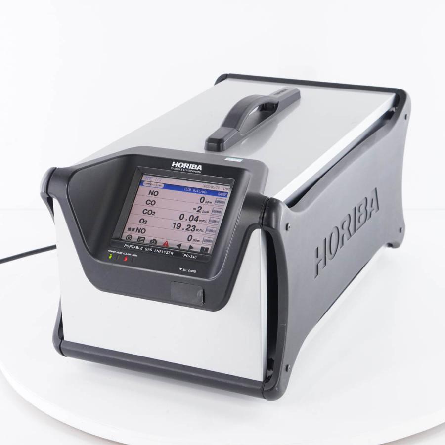 [JB]USED 現状販売 HORIBA PG-340 DS-300 PORTABLE GAS ANALYZER ポータブルガスアナライザー ...
