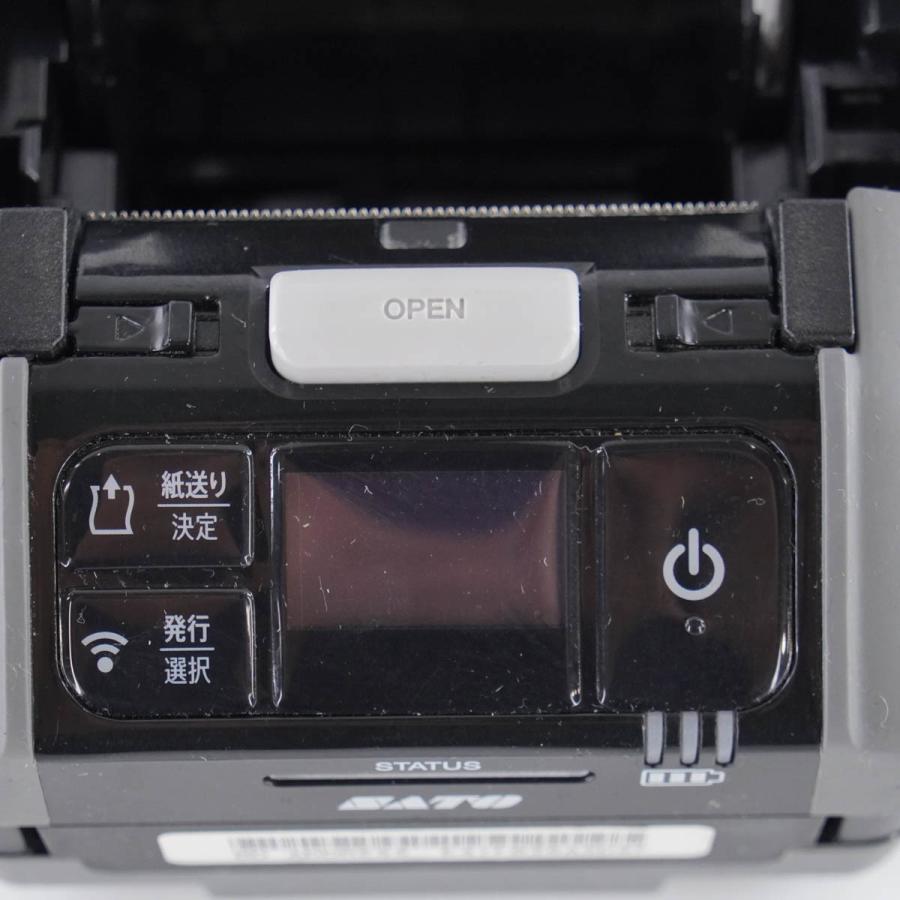 [PG]USED 8日保証 28台入荷 印刷確認済 SATO PW208 STD モバイルプリンター BARCODE PRINTER バー ...