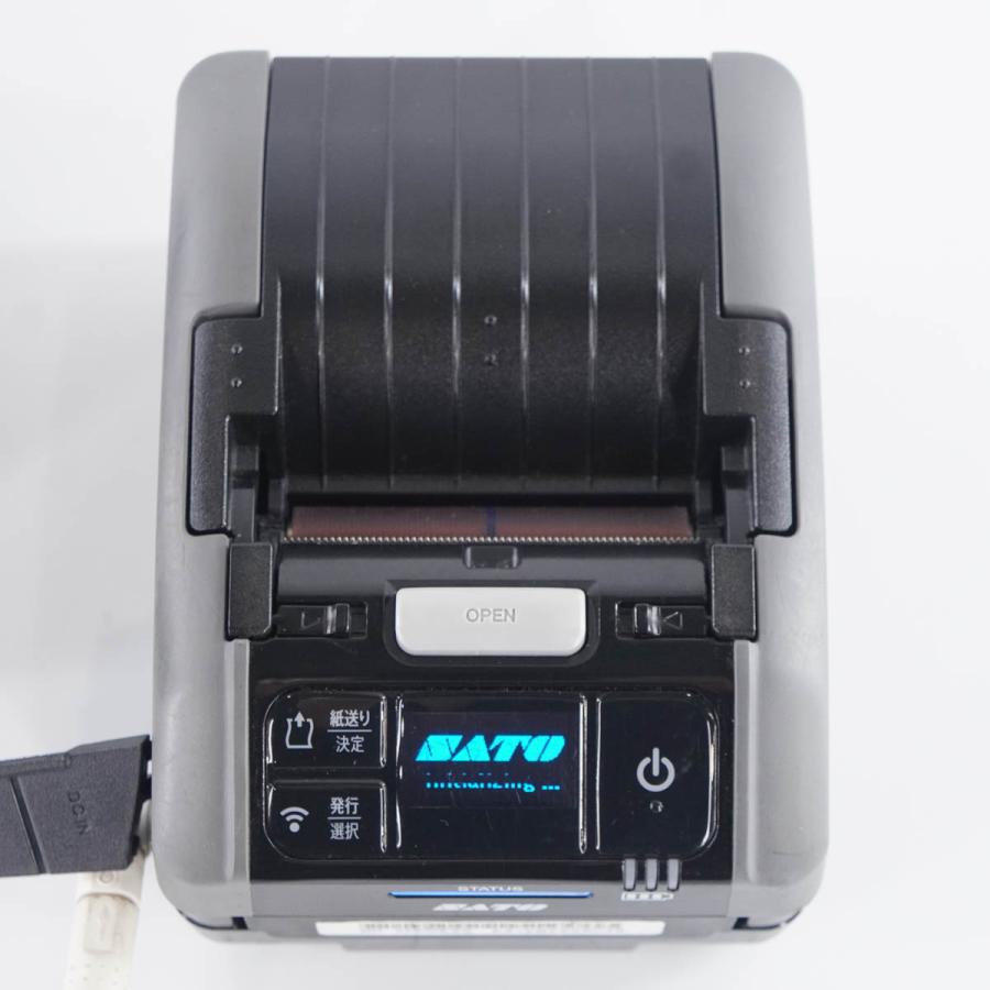 [JB]USED 現状販売 2台セット SATO PW208 STD モバイルプリンター BARCODE PRINTER バーコードプリンター ...