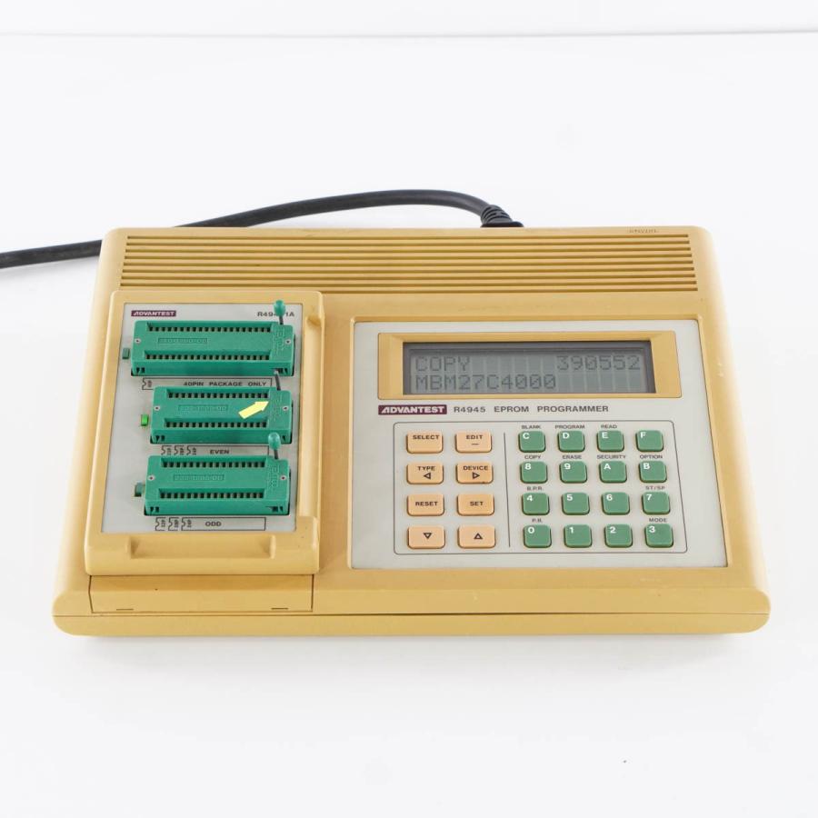 [DW]USED 8日保証 ADVANTEST R4945 EPROM PROGRAMER EPROMプログラマー ROMライター ロム ...
