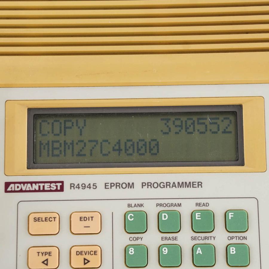 [DW]USED 8日保証 ADVANTEST R4945 EPROM PROGRAMER EPROMプログラマー ROMライター ロム ...