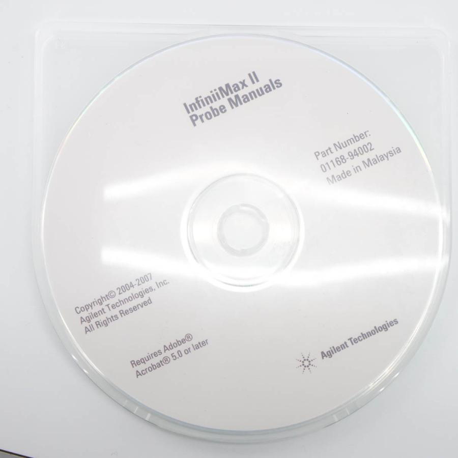 現状販売 Agilent 1169A InfiniiMax Probe System プローブ 12GHz ソフトウェア 【リーディング】 取扱説明書[ST04002-0216]