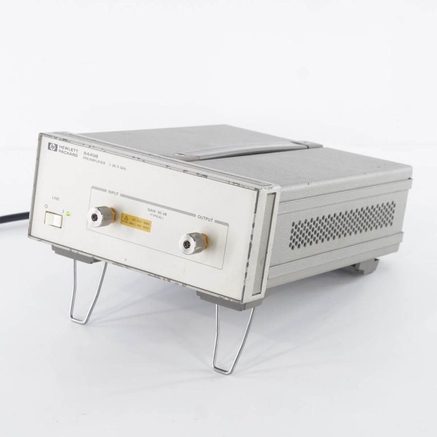 [DW]USED 8日保証 3台入荷 HP 8449B PREAMPLIFIER マイクロ波プリアンプ 増幅器 1-26.5GHz 電源コード ...