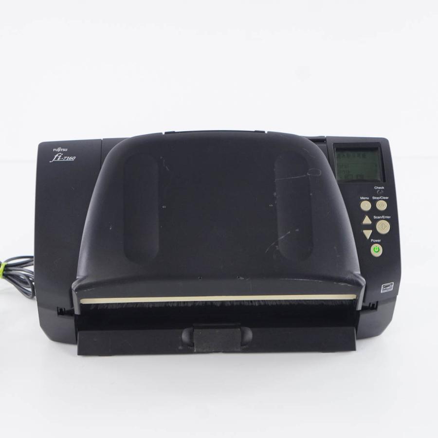 [PG]USED 8日保証 動作確認済 読取50600枚 FUJITSU fi-7160 PFU Image Scanner イメージスキャナー A4 ACアダプター[ST04177-0128]｜dirwings｜03