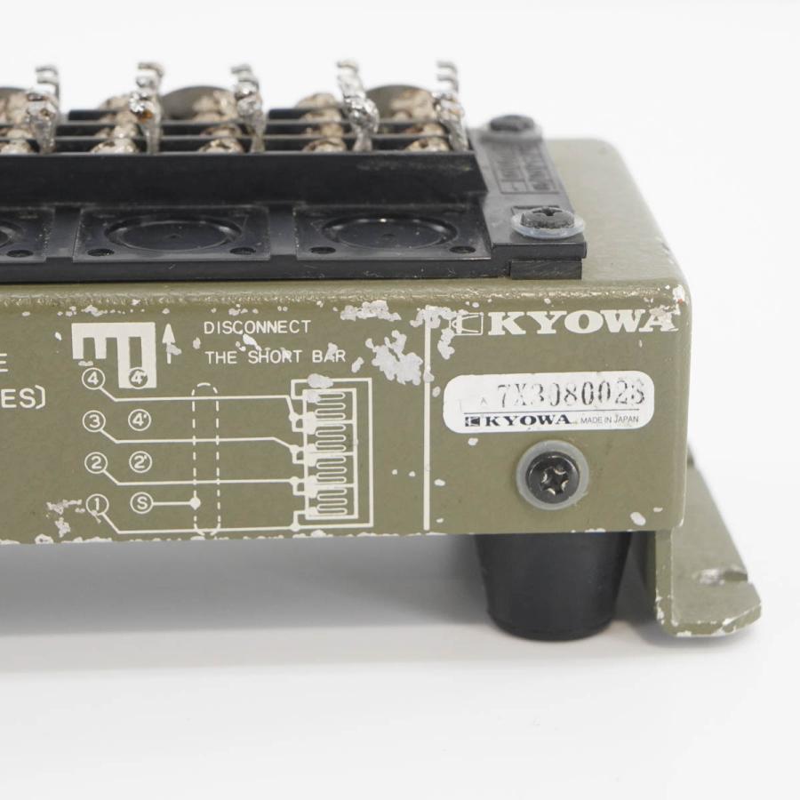 [DW]USED 8日保証 KYOWA DBB-120A BRIDGE BOX ブリッジボックス TT-04 120Ω 10ch 取扱説明書 ...