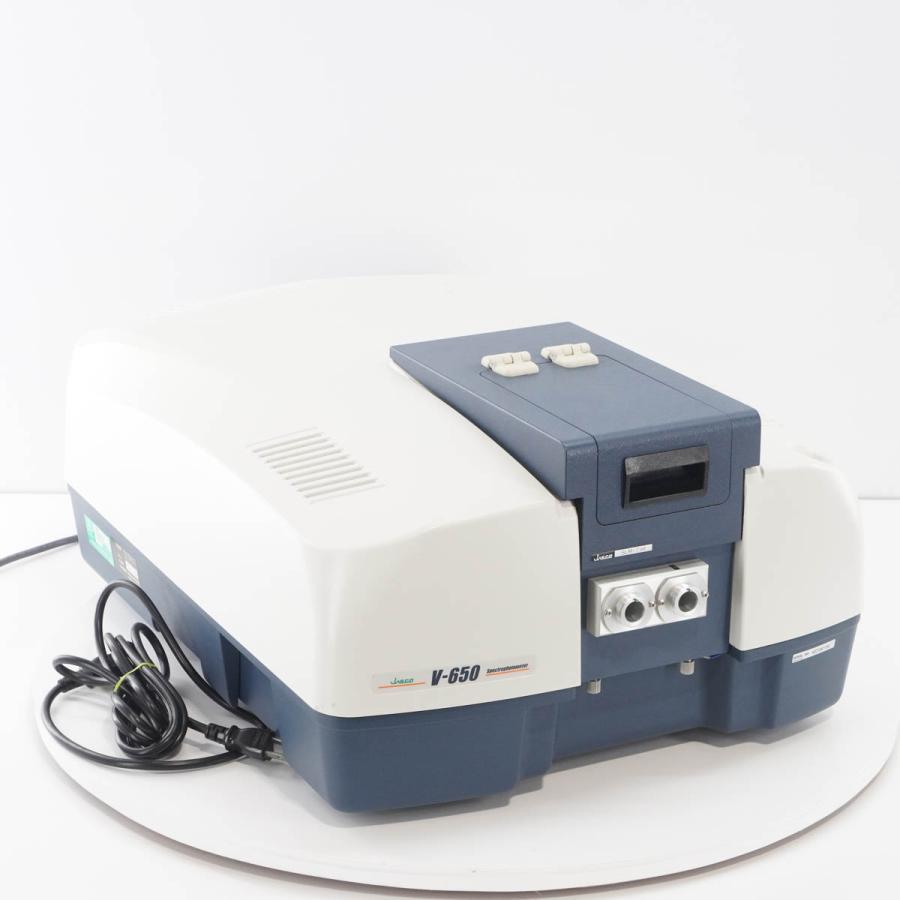 [DW]USED 8日保証 JASCO V650 Spectrophotometer 紫外可視分光光度計 電源コード[ST04185
