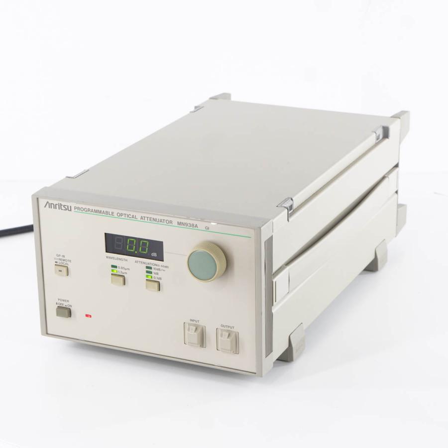 Anritsu MN938A PROGRAMMABLE OPTICAL ATTENUATOR プログラマブルオプティカルアッテネーター 電源