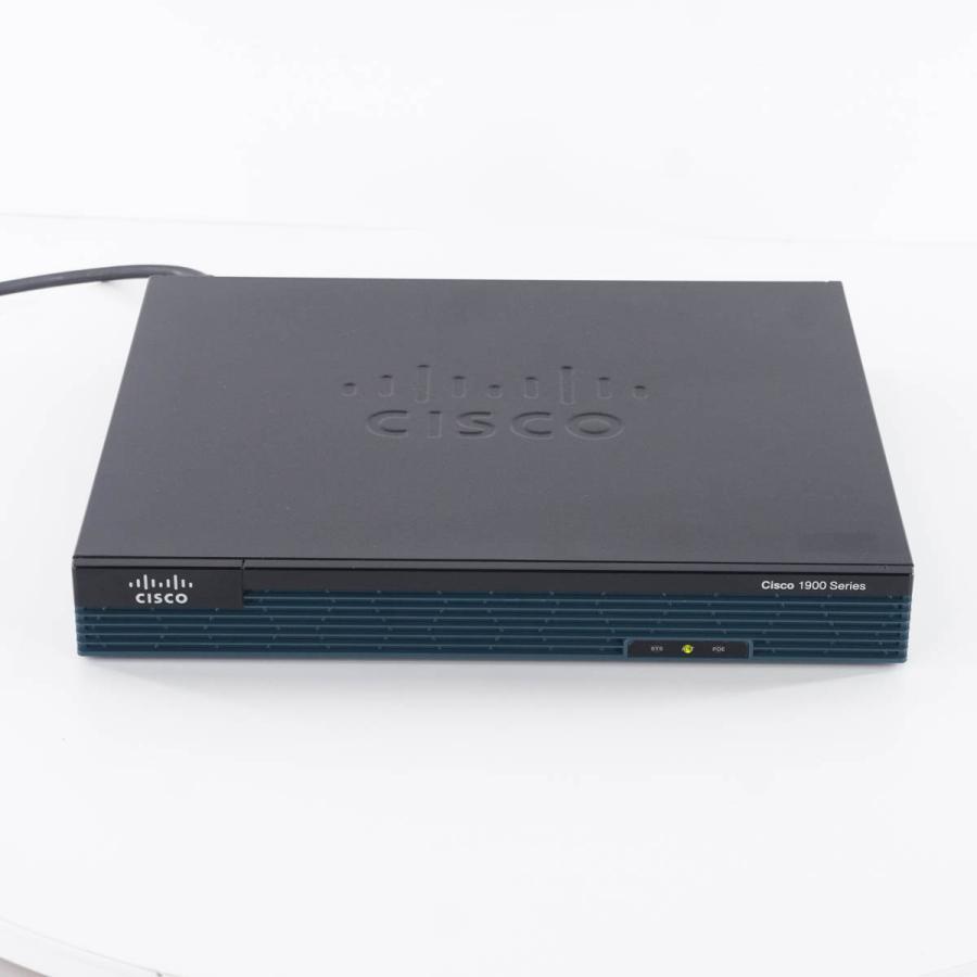[PG]USED 8日保証 初期化済 CISCO 1921/K9 V05 1900 Series サービス統合型ルーター 電源コード ...