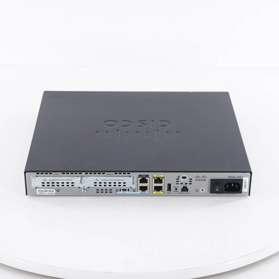 [PG]USED 8日保証 初期化済 CISCO 1921/K9 V05 1900 Series サービス統合型ルーター 電源コード ...