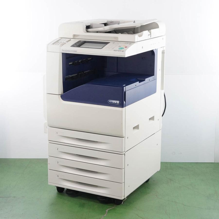 [PG]USED　8日保証　印刷68196枚　FUJI　XEROX　DocuCentre-V　カラー複合機　A3　C2263　取扱説明書[ST04244-0017]