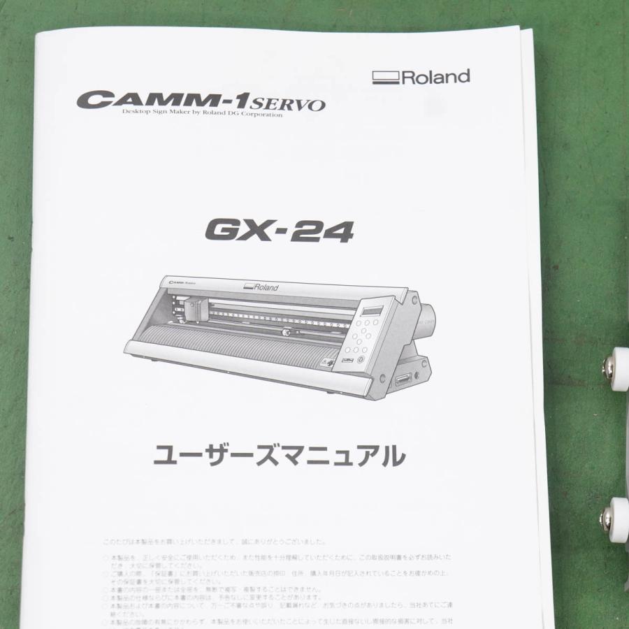 [PG]USED 8日保証 Roland GX-24 CAMM-1 SERVO カッティングマシン プロッター 対応幅584mm ソフトウェア ...
