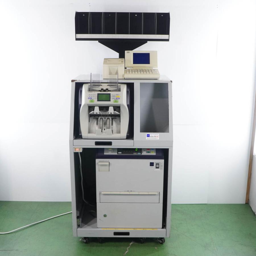 [PG]USED 8日保証 セット GLORY GFR-20 SU-210 GFR-SU 紙幣入金機 硬貨選別機 TSP600 SRA-10 ...