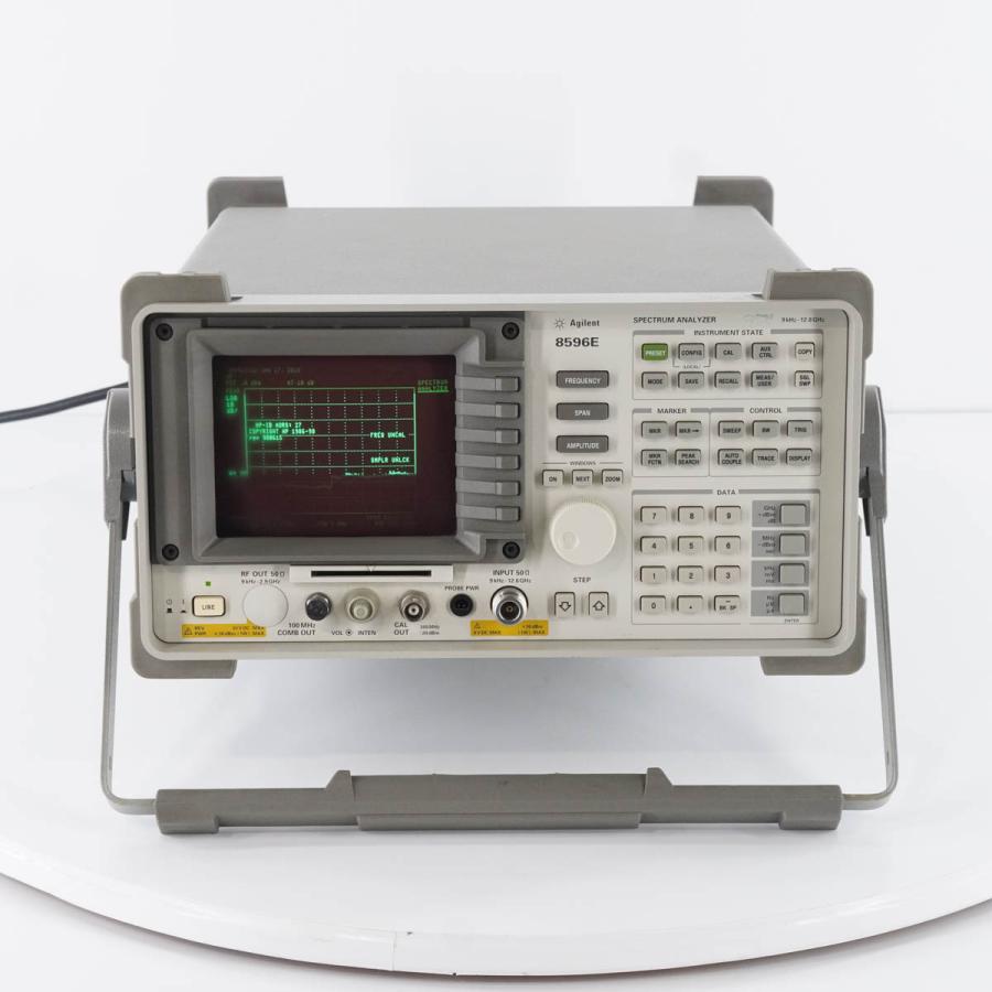 [DW]USED 8日保証 Agilent 8596E SPECTRUM ANALYZER スペクトラムアナライザー OPT 041 9kHz ...