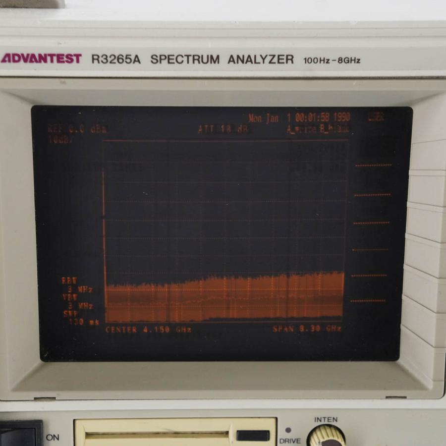 [DW]USED 8日保証 ADVANTEST R3265A SPECTRUM ANALYZER スペクトラムアナライザー 100Hz ...