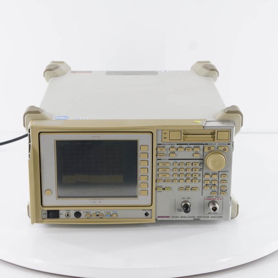 [DW]USED 8日保証 ADVANTEST R3465 MODULATION SPECTRUM ANALYZER モジュレーション ...