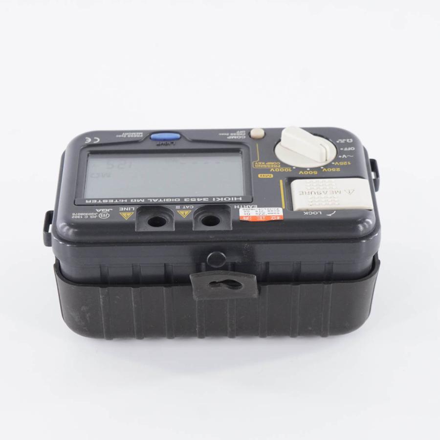 [DW]USED 8日保証 06/2021CAL HIOKI 3453 DIGITAL MΩ HiTESTER デジタルメグオームハイテスター ...