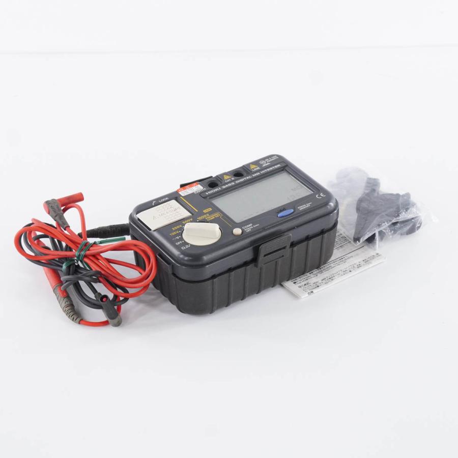 [DW]USED 8日保証 06/2021CAL HIOKI 3453 DIGITAL MΩ HiTESTER デジタルメグオームハイテスター ...
