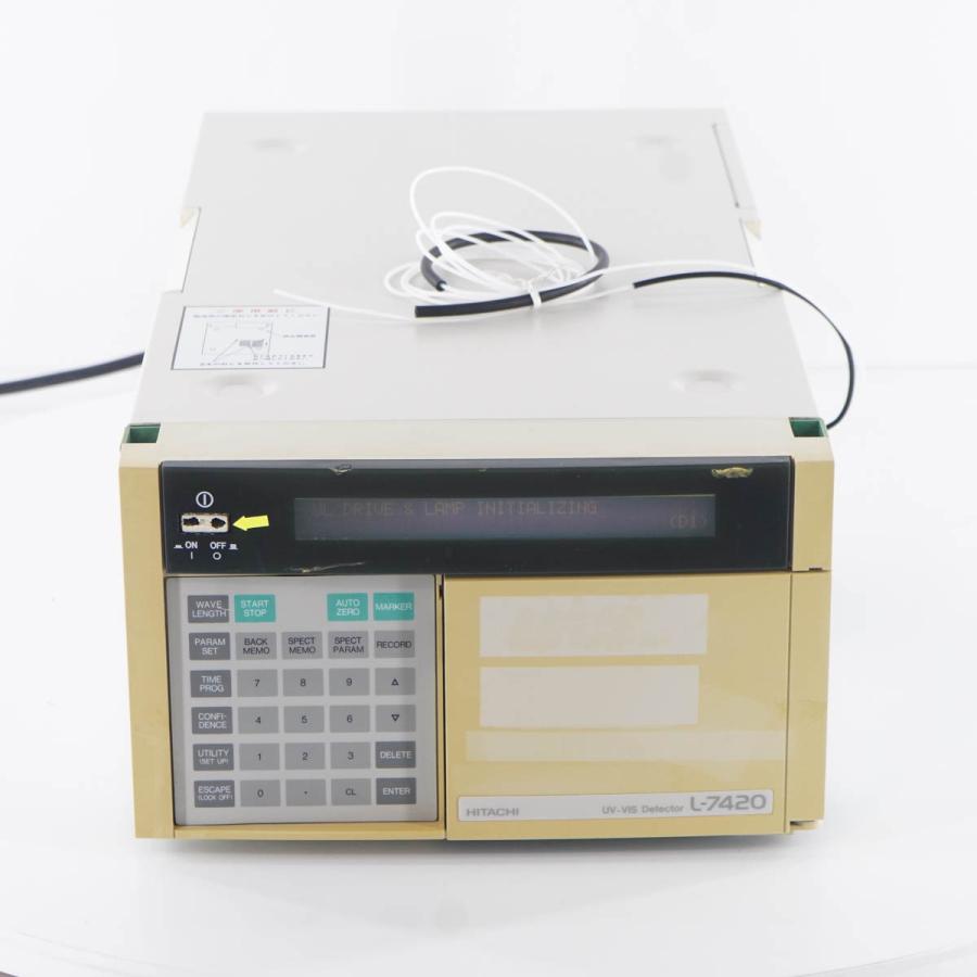 [DW]USED　8日保証　HITACHI　L-7420　UV-VIS　液クロ　検出器　DETECTER　HPLC　液体クロマトグラフ　[ST04523-0032]