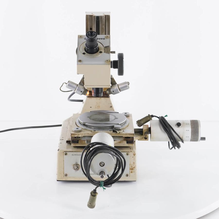 [JB]USED 現状販売 Mitutoyo TM-101 176-901 TOOLMAKERS MICROSCOPE 工具顕微鏡 WF15× ...
