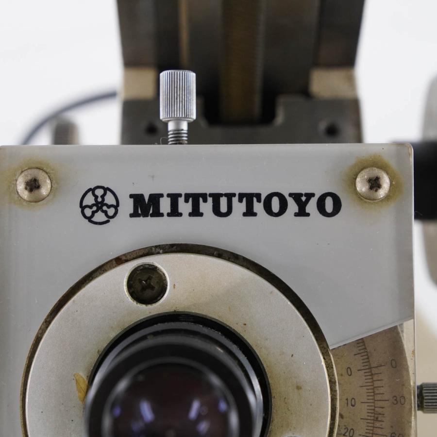 [JB]USED 現状販売 Mitutoyo TM-101 176-901 TOOLMAKERS MICROSCOPE 工具顕微鏡 WF15× ...