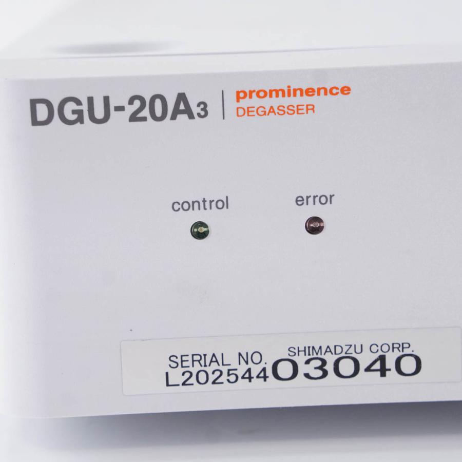 [DW]USED 8日保証 SHIMADZU DGU-20A3 HPLC prominence 液クロ DEGASSER デガッサー 取扱説明書 [04531-0002] - 9