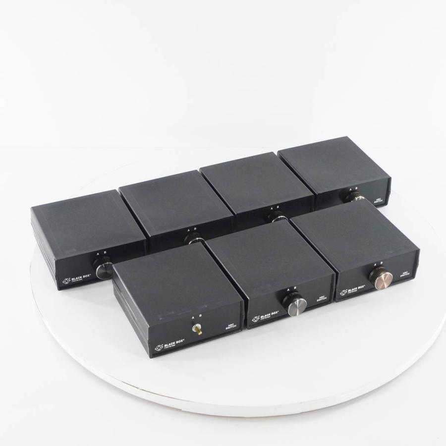 [PG]USED 8日保証 7台セット BLACK BOX SWJ-100A ABCスイッチ ABC SWITCH 10/100BASE-TX ...