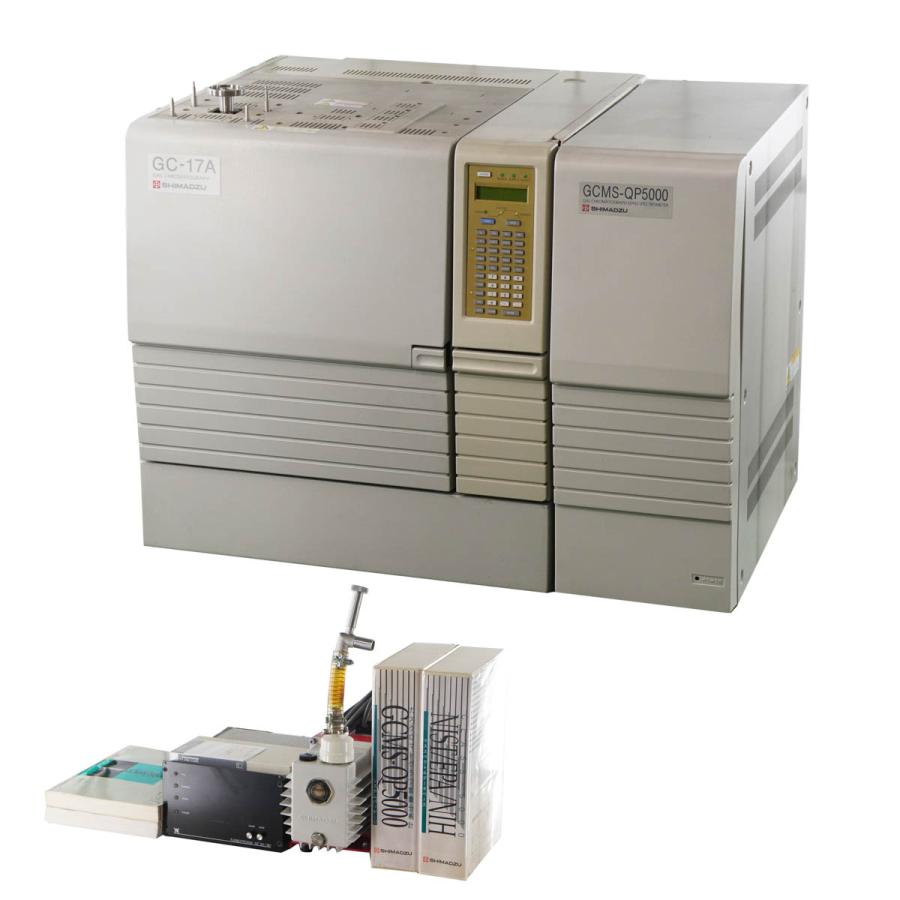 [DW]USED 8日保証 セット SHIMADZU GC17A GCMSQP5000 Ver2 GAS CHROMATOGRAPH