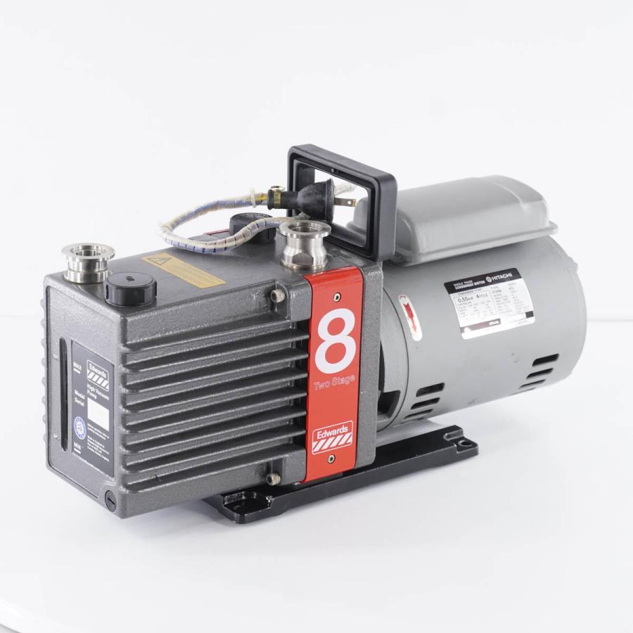 [DW]USED 8日保証 EDWARDS E2M8 8 Two stage High Vacuum Pump 真空ポンプ バキュームポンプ