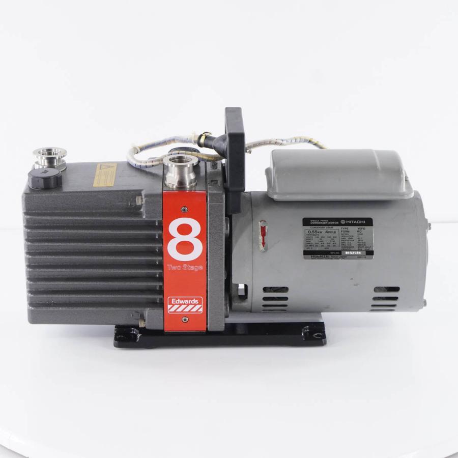 [DW]USED 8日保証 EDWARDS E2M8 8 Two stage High Vacuum Pump 真空ポンプ バキュームポンプ