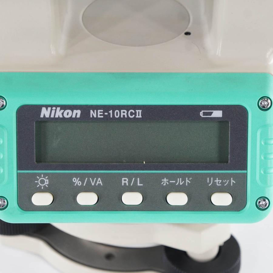 8日保証 NIKON NE-10RCII 電子セオドライト デジタルセオドライト 取扱説明書 【永】 [04618-0023]