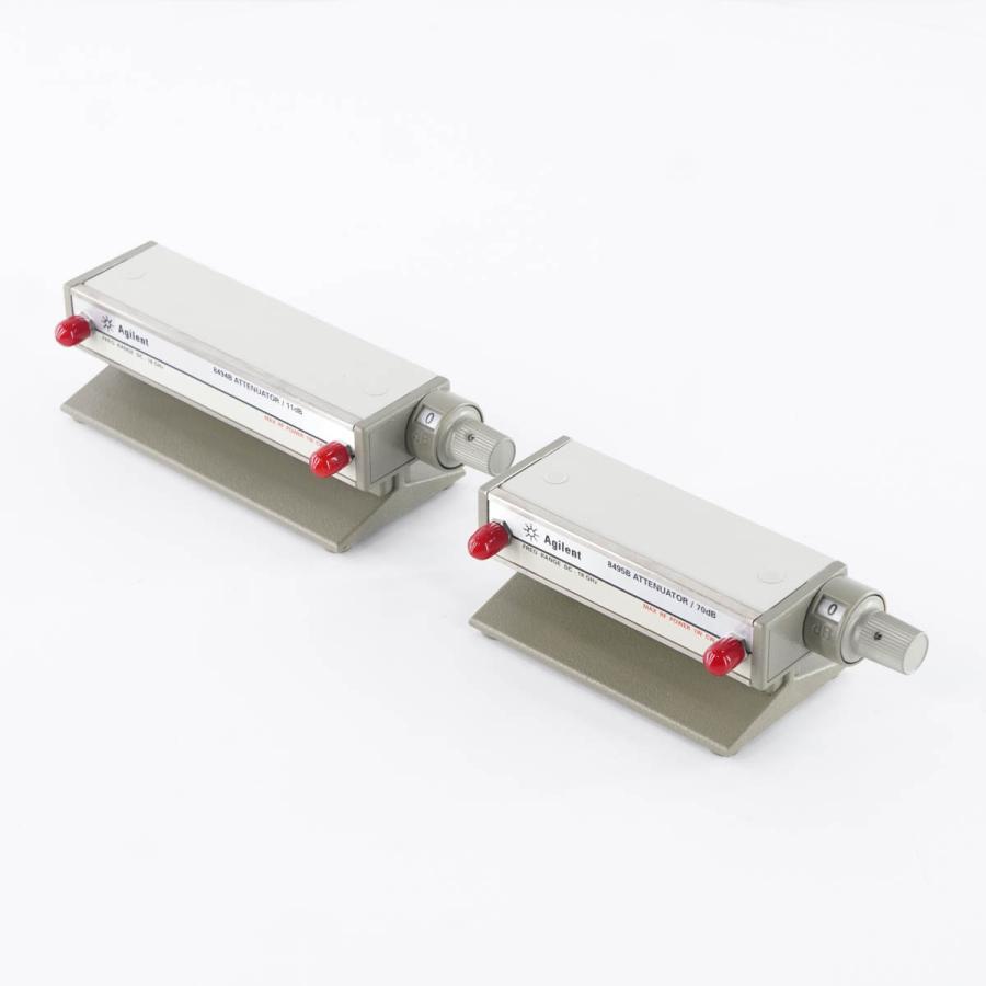 [DW]USED 8日保証 セット Agilent 8495B 8494B ATTENUATOR マニュアルステップアッテネーター OPT ...