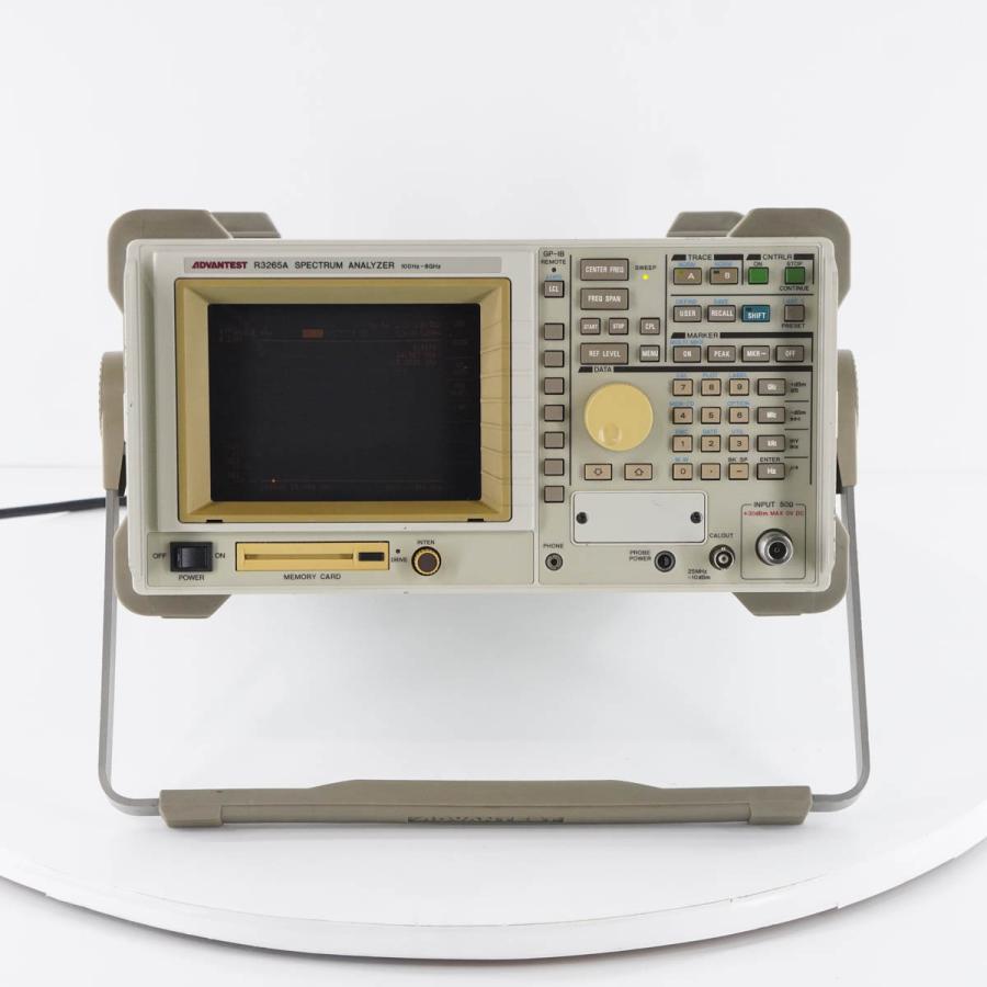 [DW]USED 8日保証 ADVANTEST R3265A SPECTRUM ANALYZER スペクトラムアナライザー 100Hz ...