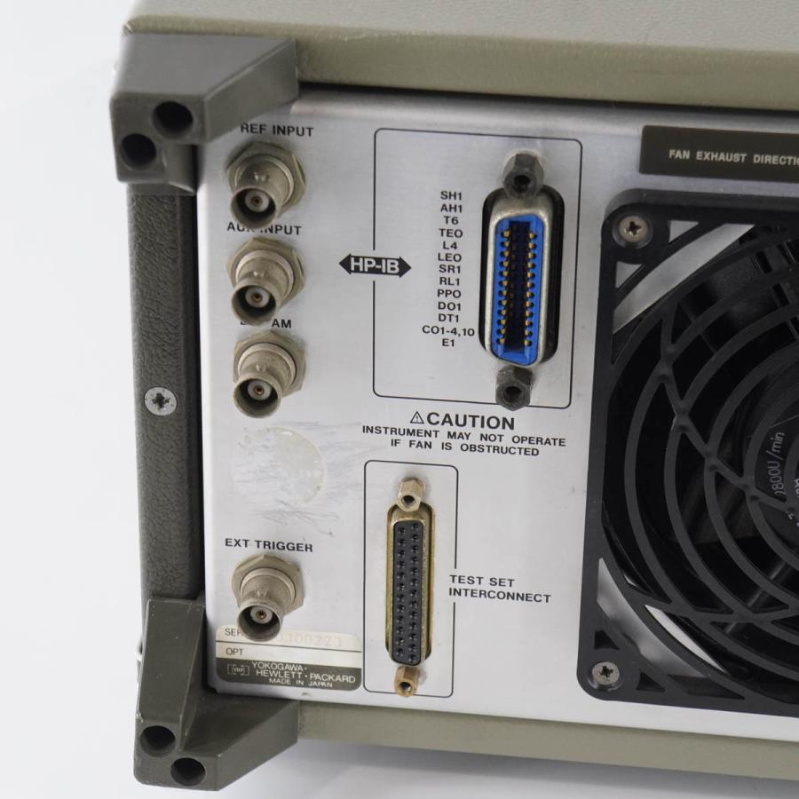 8日保証 hp 8753A NETWORK ANALYZER ネットワークアナライザー