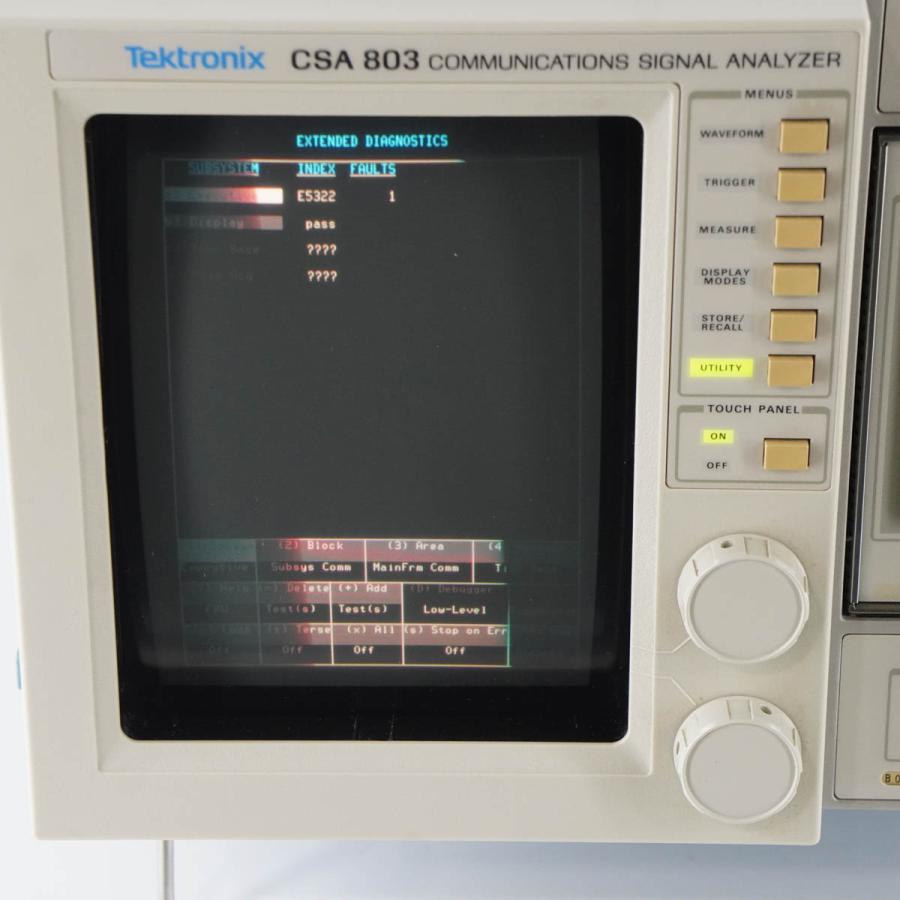 [JB]USED 現状販売 Tektronix CSA 803 COMMUNICATIONS SIGNAL ANALYZER ...