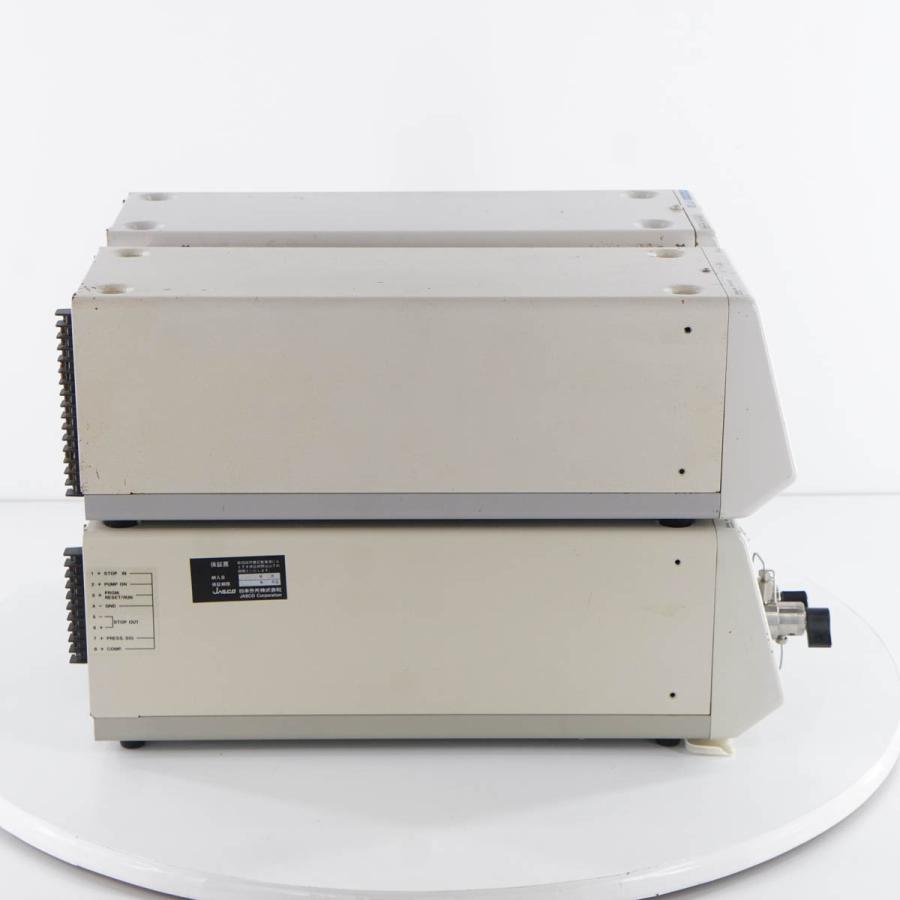 [DW]USED 8日保証 セット JASCO AS-950 UV-970 PU-1580 HPLC Intelligent UV VIS Detector Sampler [04631-0001] - 12