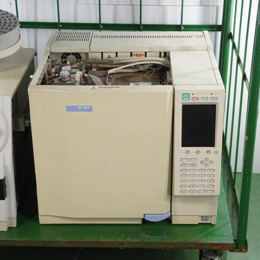 [JB]USED　現状販売　セット　CHROMATOGRAPH　SHIMADZU　GCMS-QP2010　GC-2010　GAS　電源コード　AOC-20s　ガスクロマトグラフ　AOC-20i　[04631-0006]