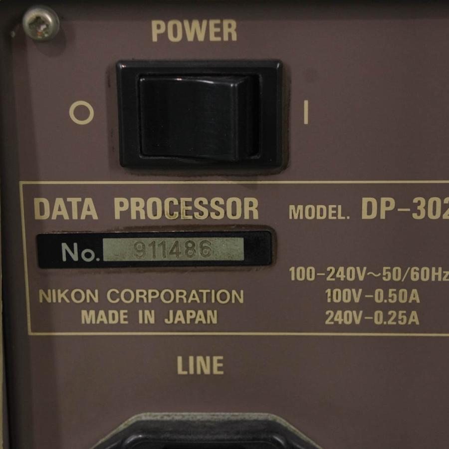 [JB]USED 現状販売 セット NIKON MM-11 MM-11C MEASURESCOPE DP-302 DATA PROCESSOR ...