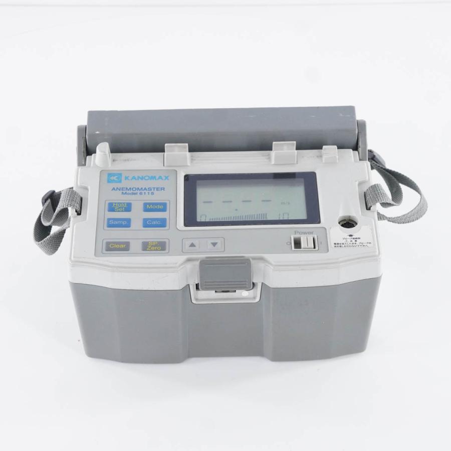 現状販売 KANOMAX 6115 611シリーズ 風速計 ANEMOMASTER アネモマスター 【テストースマートプローブ】 取扱説明書 [04676-0023]
