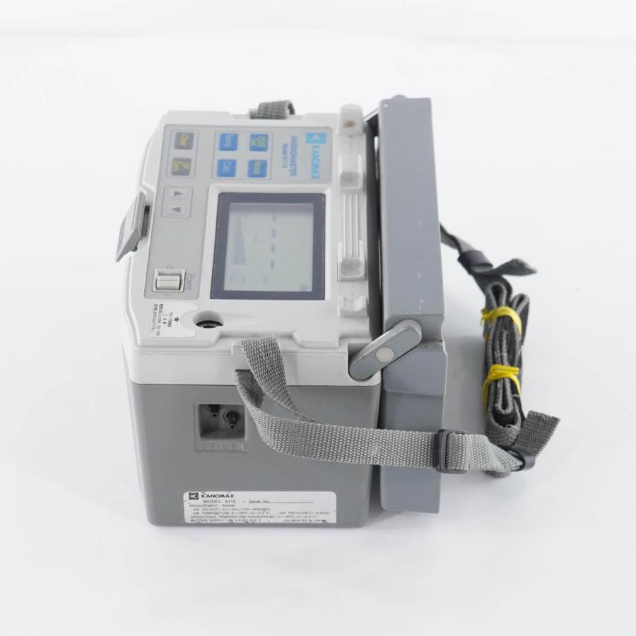 現状販売 KANOMAX 6115 611シリーズ 風速計 ANEMOMASTER アネモマスター 【テストースマートプローブ】 取扱説明書 [04676-0023]