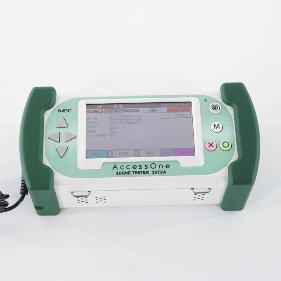 [DW]USED 8日保証 NEC 1072A AccessOne アクセスワン 10Gbe TESTER テスター ACアダプター ...