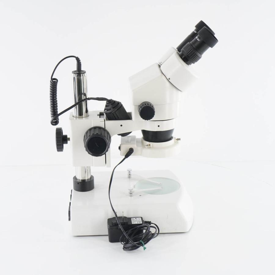 [DW]USED 8日保証 SIGMA KOKI ZMM-45B2 Microscope ズーム式実体顕微鏡 WF10×/20 ACアダプター ...