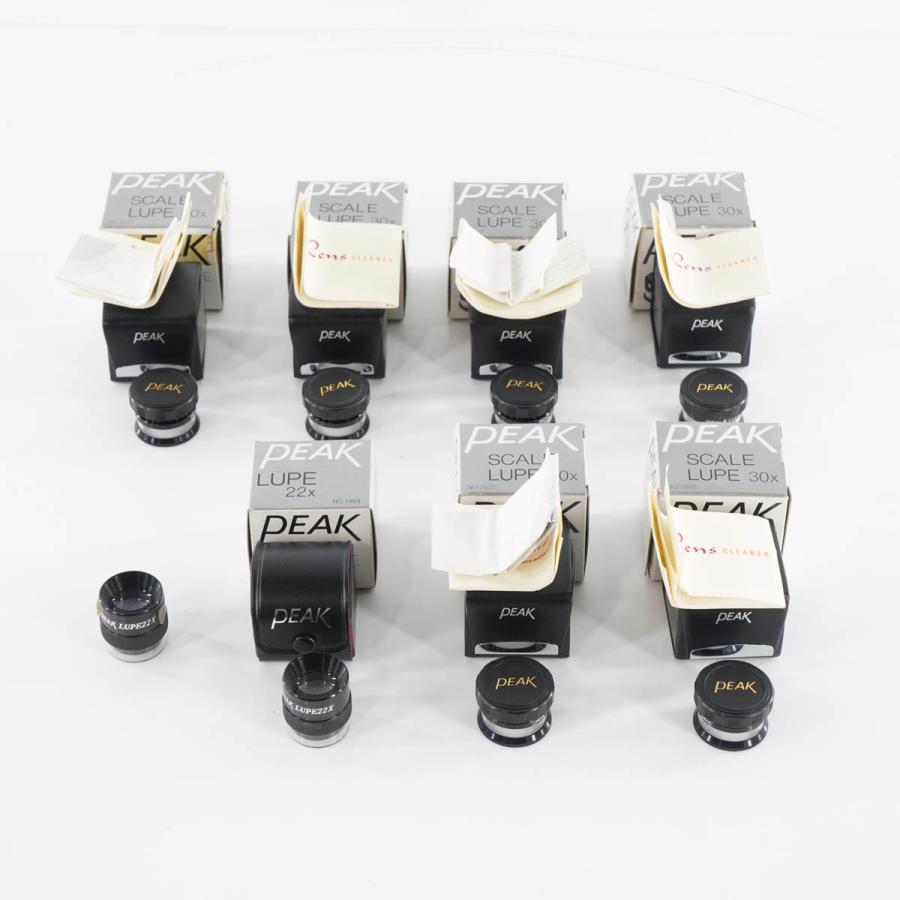 8日保証 セット PEAK 2037 1964 SCALE LUPE 30× 22× 30倍 22倍 【最小】 [04684-0032]