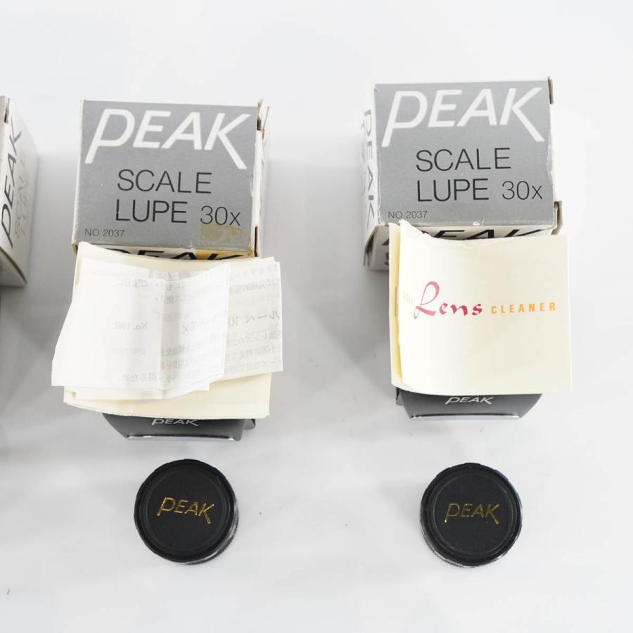 8日保証 セット PEAK 2037 1964 SCALE LUPE 30× 22× 30倍 22倍 【最小】 [04684-0032]