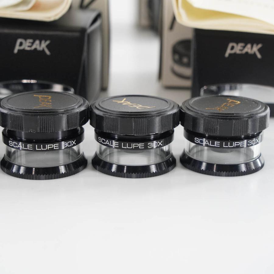 8日保証 セット PEAK 2037 1964 SCALE LUPE 30× 22× 30倍 22倍 【最小】 [04684-0032]