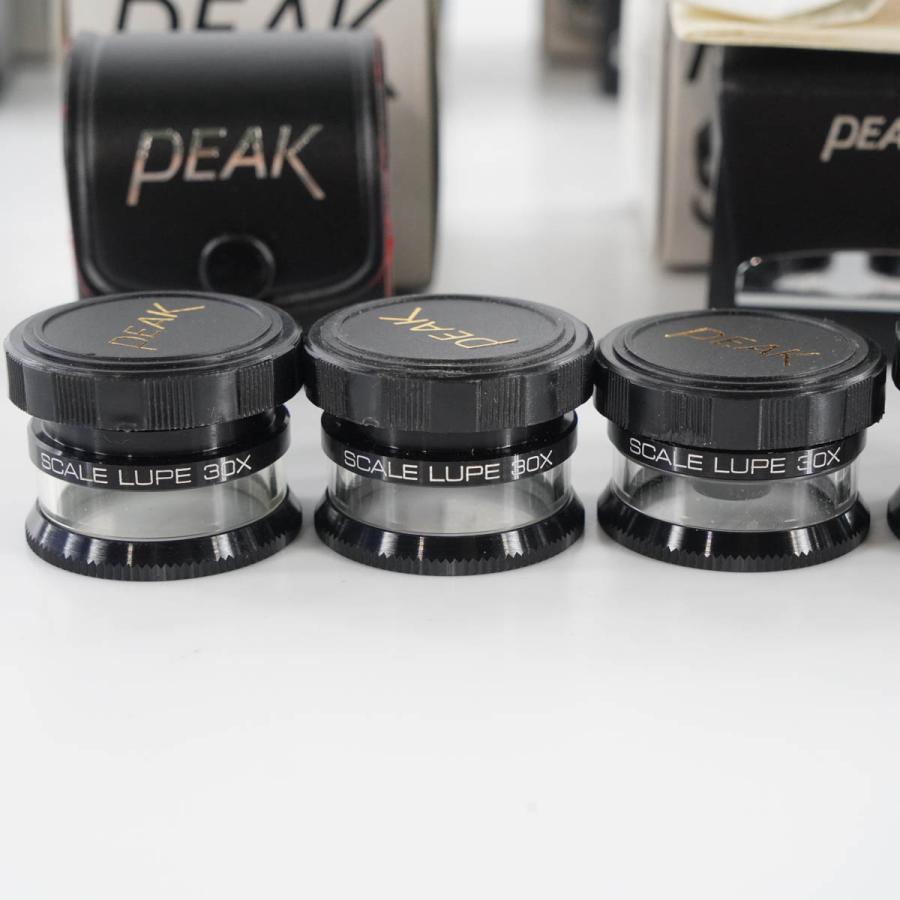 8日保証 セット PEAK 2037 1964 SCALE LUPE 30× 22× 30倍 22倍 【最小】 [04684-0032]