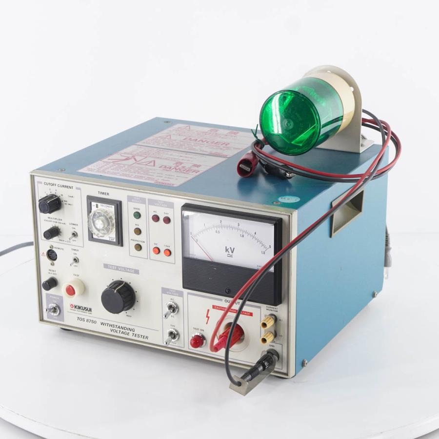 [DW]USED 8日保証 KIKUSUI TOS 8750 TOS8750 WITHSTANDING VOLTAGE TESTER [04705-0010] |  | 01